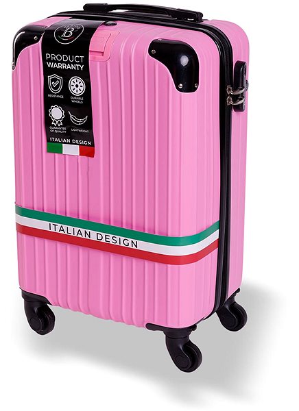 Cestovný kufor Bertoo Venezia, ružový, 33 l ...