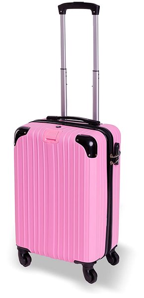 Cestovný kufor Bertoo Venezia, ružový, 33 l ...