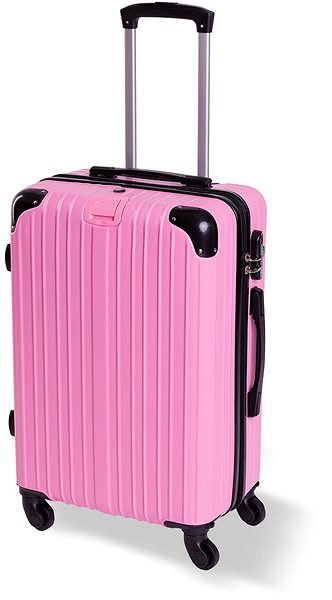 Cestovný kufor Bertoo Venezia, ružový, 46 l ...