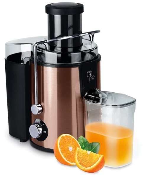 BERLINGERHAUS BH-9459 Rosegold Metallic Line juicer.