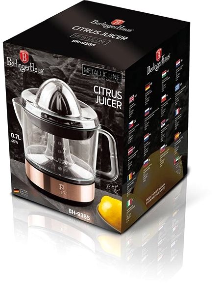 Lis na citrusy BERLINGERHAUS BH-9385 Rosegold Metallic Line 0,7 l  ...