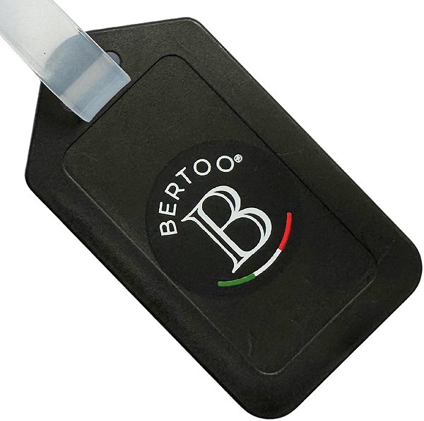 Name tag for luggage Bertoo name tag for luggage Giorgia - black .