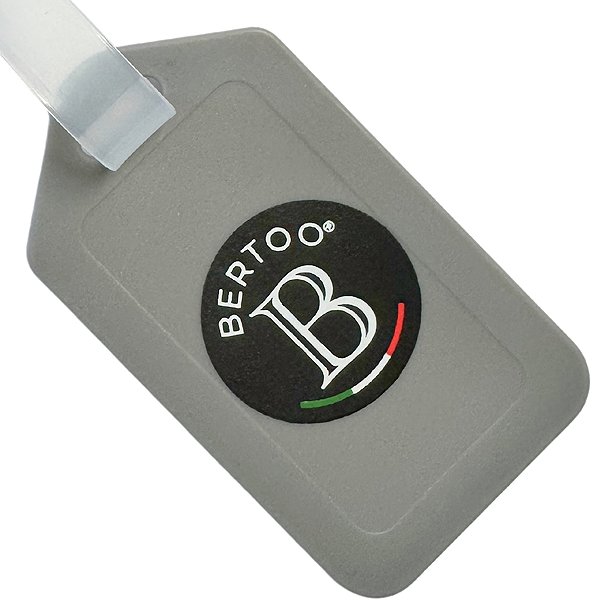 Name tag for luggage Bertoo name tag for luggage Giorgia - grey .