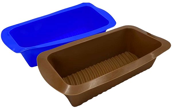 Baking Mould KINGHOFF Alpenburg Silicone mould with accessories for baking bread ...