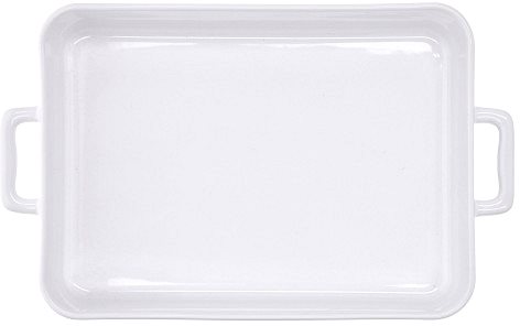 Baking Mould DUKA Niklas 36 × 22 cm White stoneware ...