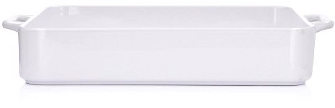 Baking Mould DUKA Niklas 36 × 22 cm White stoneware ...