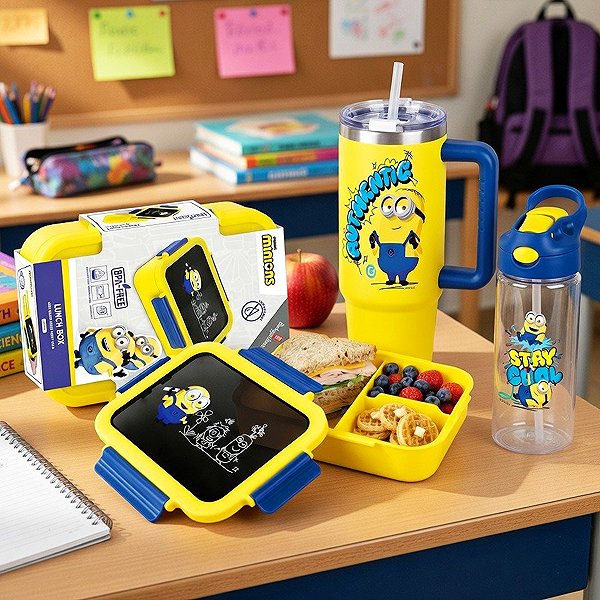 Lunch Box BERLINGERHAUS Minions Yellow ...