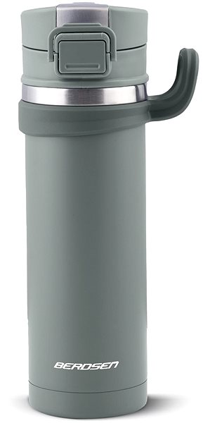 Thermos Berdsen vacuum thermos BD-783, 450 ml, grey ...