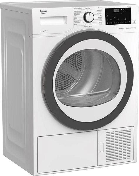 Clothes Dryer BEKO HDF7439CSSX Lateral view
