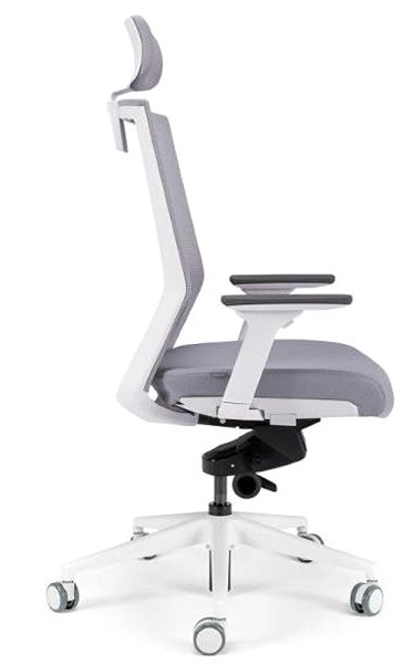 Office Chair BESTUHL
S27 White grey with headrest ...