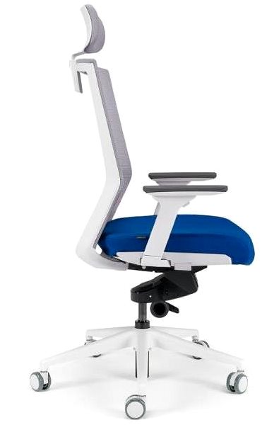 Office Chair BESTUHL
S27 White blue with headrest ...