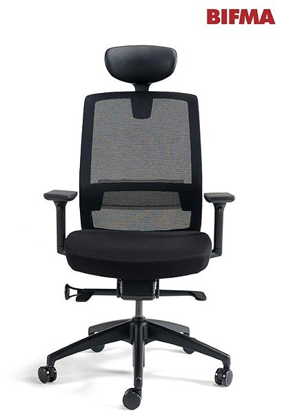 Office Chair BESTUHL
J17 black with headrest ...
