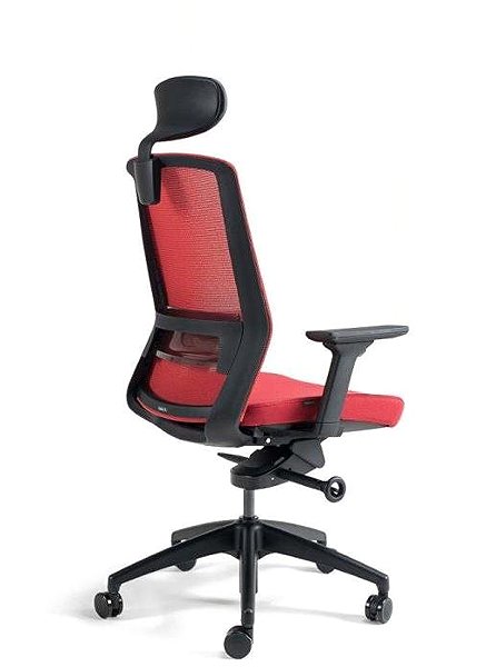 Office Chair BESTUHL
J17 red with headrest ...