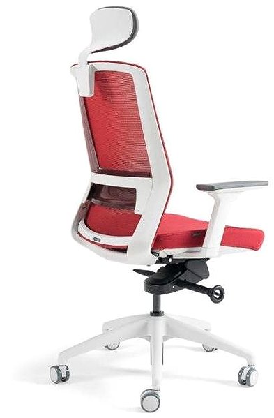 Office Chair BESTUHL
J17 White red with headrest ...