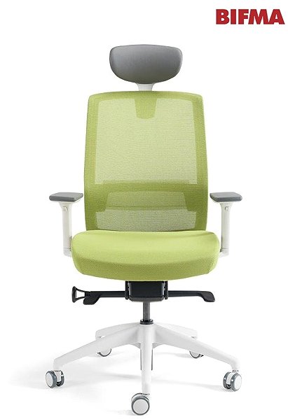 Office Chair BESTUHL
J17 White green with headrest ...