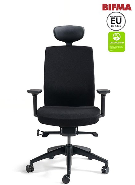 Office Chair BESTUHL
J2 black with headrest ...