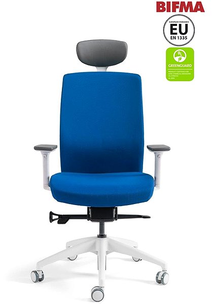 Office Chair BESTUHL
J2 White dark blue with headrest ...