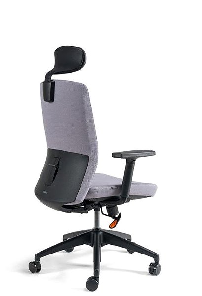 Office Chair Bestuhl J2 ECO grey with headrest ...