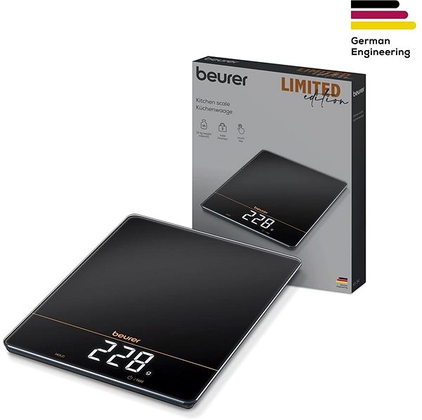 Küchenwaage BEURER KS34XL limitierte Edition ...