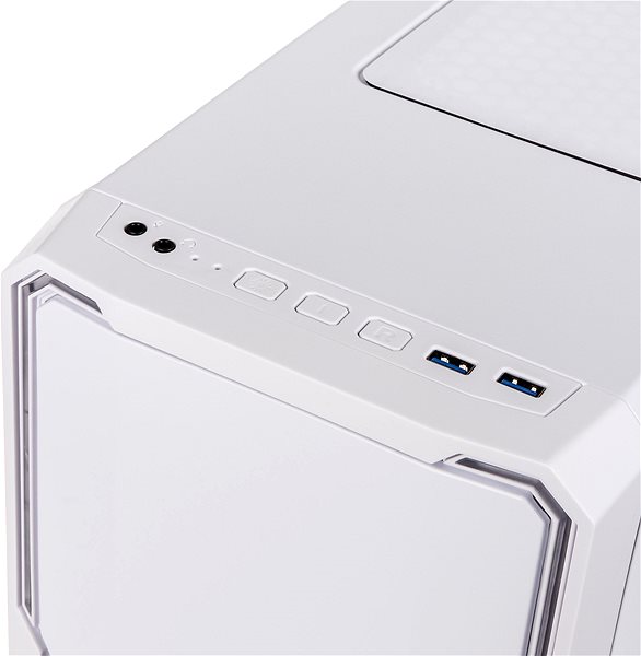 PC-Gehäuse BitFenix Enso White Anschlussmöglichkeiten (Ports)