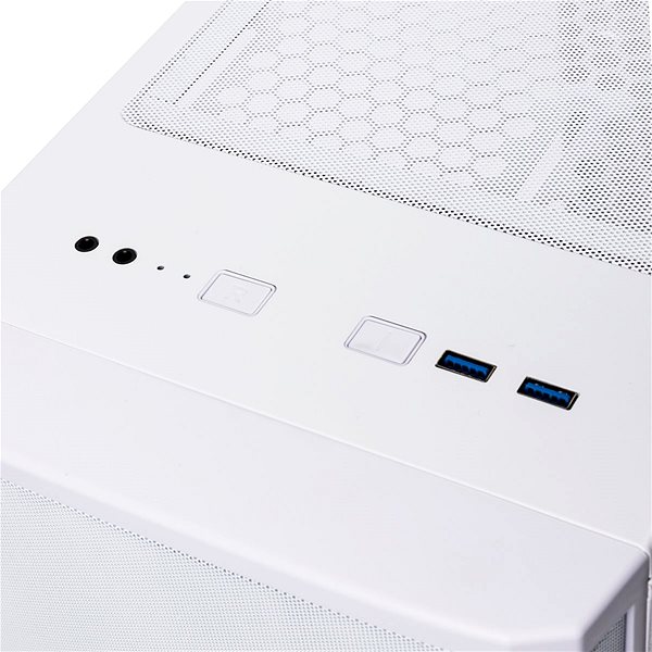 PC-Gehäuse BitFenix Nova Mesh White Anschlussmöglichkeiten (Ports)