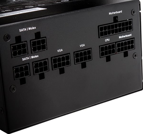 PC Power Supply BitFenix Whisper M, 450W Connectivity (ports)