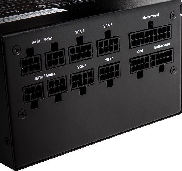PC Power Supply BitFenix Whisper M, 850W Connectivity (ports)