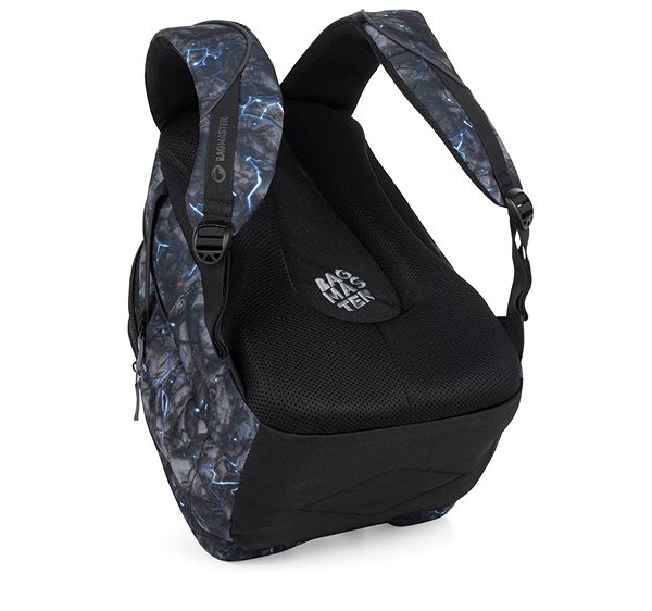 School backpack BAGMASTER BAG 24 A student backpack - grey .