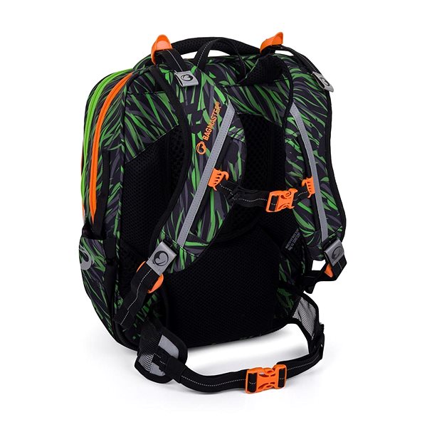 School backpack BAGMASTER BETA 24 B school backpack - tiger .