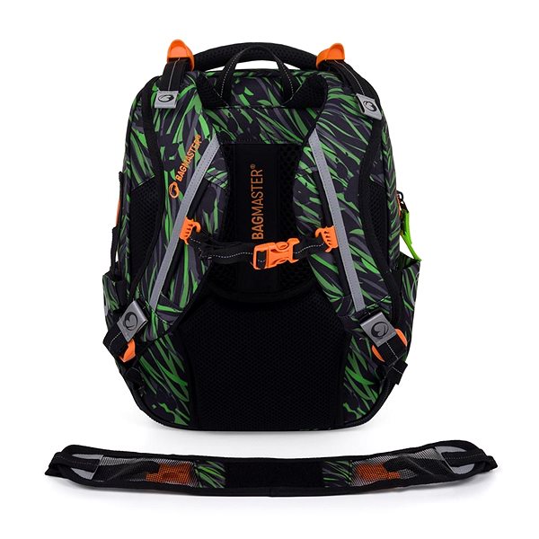 School backpack BAGMASTER BETA 24 B school backpack - tiger .