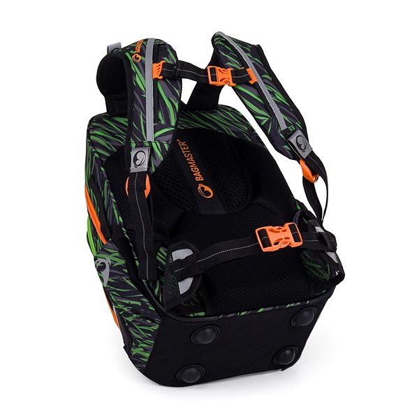 School backpack BAGMASTER BETA 24 B school backpack - tiger .