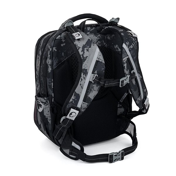 Schulrucksack BAGMASTER LUMI 24 B Schulrucksack - Fighter Jets .