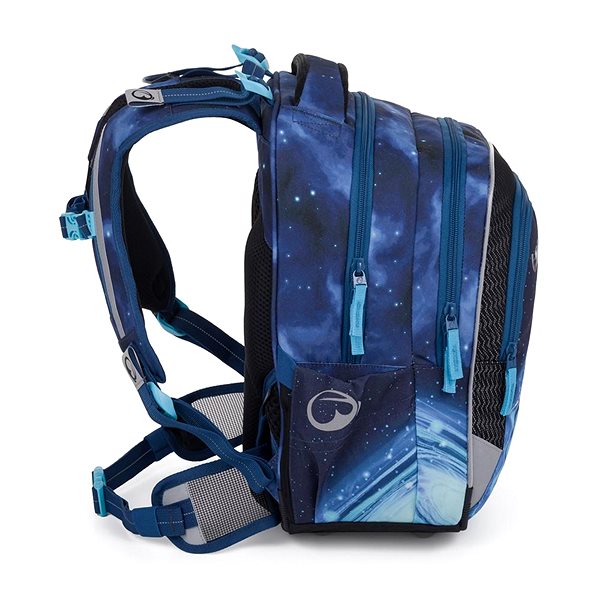School backpack BAGMASTER LUMI 24 D school backpack - spaceship .