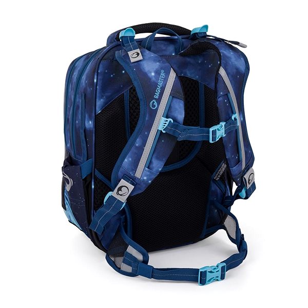 School backpack BAGMASTER LUMI 24 D school backpack - spaceship .