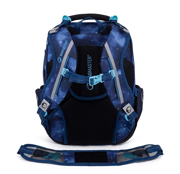 School backpack BAGMASTER LUMI 24 D school backpack - spaceship .