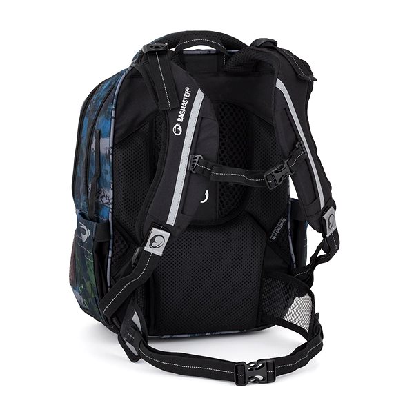 School backpack BAGMASTER LUMI 24 F school backpack - wolf .