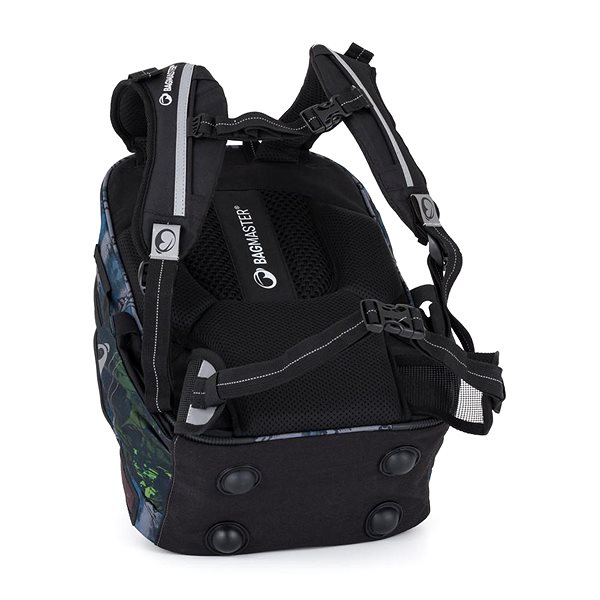 School backpack BAGMASTER LUMI 24 F school backpack - wolf .