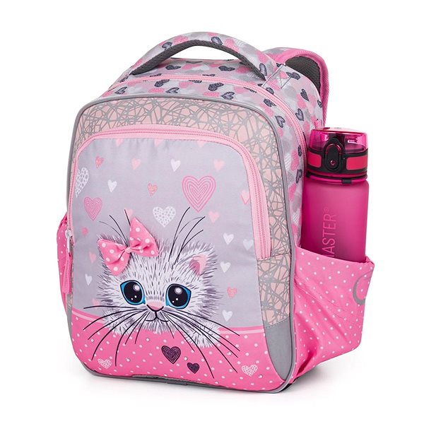 School backpack BAGMASTER MINI 24 A preschool backpack - cat .