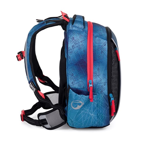 School backpack BAGMASTER VEGA 24 A school backpack - ice hockey .