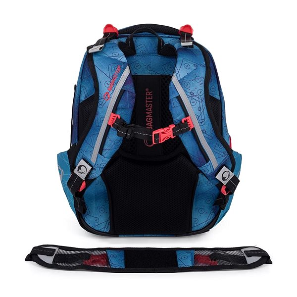 School backpack BAGMASTER VEGA 24 A school backpack - ice hockey .