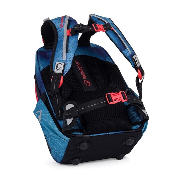 School backpack BAGMASTER VEGA 24 A school backpack - ice hockey .