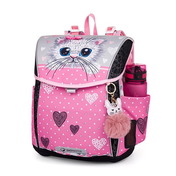 School backpack BAGMASTER PRIM 24 A school briefcase - cat .