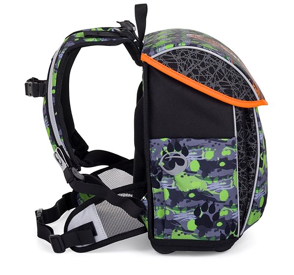 School Backpack BAGMASTER PRIM 24 B school bag - leopard ...