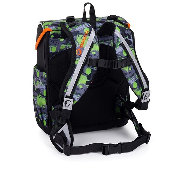 School Backpack BAGMASTER PRIM 24 B school bag - leopard ...