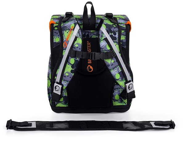 School Backpack BAGMASTER PRIM 24 B school bag - leopard ...