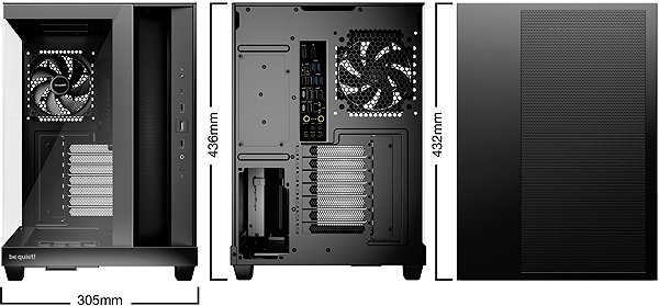 PC Case Be quiet! LIGHT BASE 500 Black ...