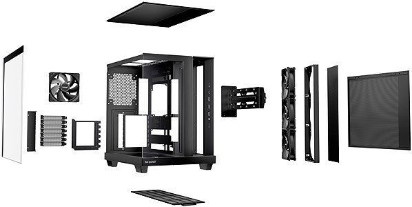 PC Case Be quiet! LIGHT BASE 500 Black ...