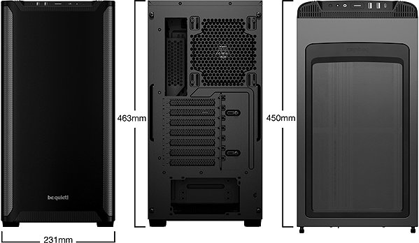 PC Case Be quiet! PURE BASE 501 Black ...