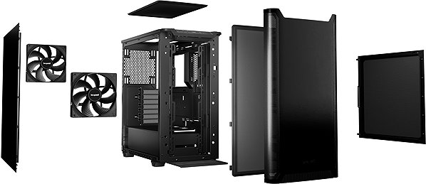 PC Case Be quiet! PURE BASE 501 Black ...