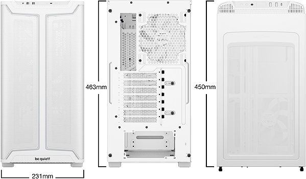 PC Case Be quiet! PURE BASE 501DX White ...